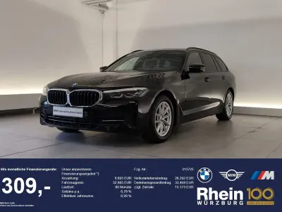 Gebraucht BMW 520 Sport Line 190 PS (139 kW) 2022 Schwarz Kombi