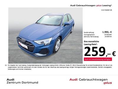 Gebraucht Audi A3 S-Line 204 PS (150 kW) 2025 Blau Limousine