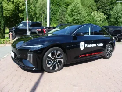 Neu DFSK Forthing 7 209 PS (153 kW) 2026 Schwarz Limousine