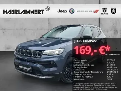 Occasion Jeep Compass 131 ch (96 kW) 2023 Bleue SUV