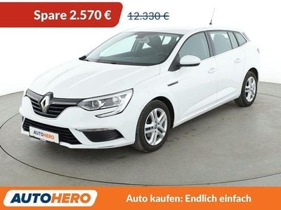 Gebraucht Renault Mégane GrandTour Play 132 PS (97 kW) 2018 Weiß Kombi