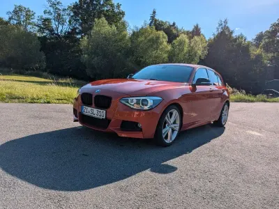 Gebraucht BMW 116 M Sport 136 PS (100 kW) 2015 Orange Kleinwagen