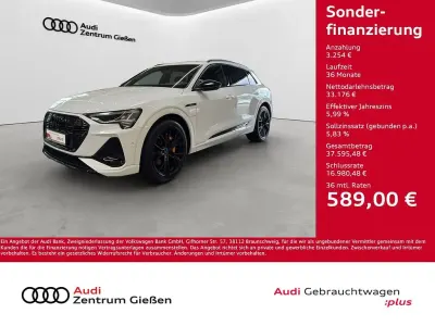 Gebraucht Audi e-tron S-Line 300 kW (408 PS) 2022 Weiß SUV