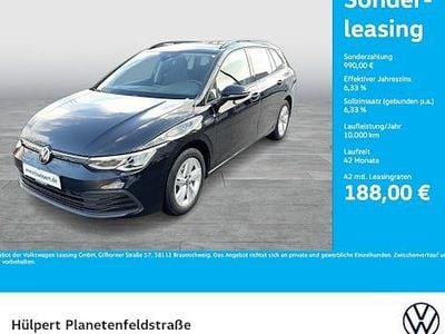 Usata VW Golf VIII Life 116 CV (85 kW) 2021 Nero Station wagon