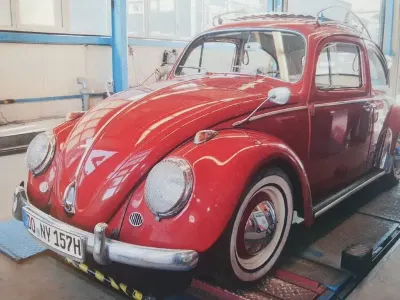 Gebraucht VW Käfer 48 PS (35 kW) 1963 Rot Limousine