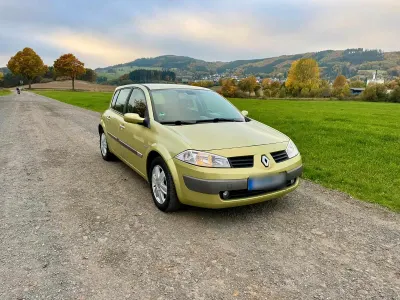 Brugt Renault Mégane II 113 HK (83 kW) 2003 Grøn Hatchback
