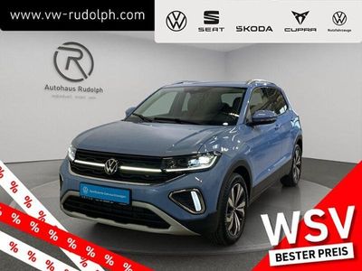 Gebraucht VW T-Cross Style 150 PS (110 kW) 2024 Clear blue metallic (metallic) SUV