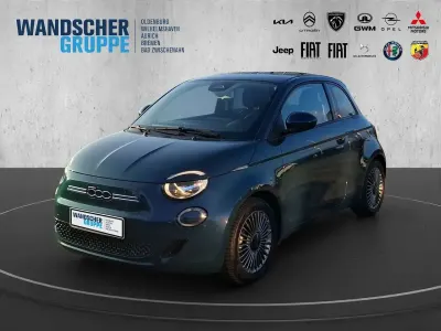 Gebraucht Fiat 500e Icon 86 kW (118 PS) 2022 Grünschwarz Limousine