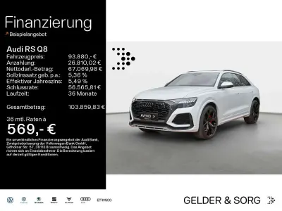 Gebraucht Audi RS Q8 Sport 600 PS (441 kW) 2023 Weiß SUV