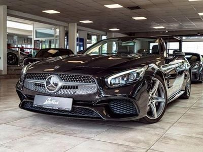 Usata Mercedes SL500 AMG line 455 CV (334 kW) 2020 Nero Cabrio