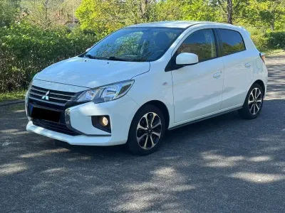 Brugt Mitsubishi Space Star Plus 71 HK (52 kW) 2021 Hvid Hatchback