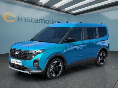 Neu Ford Tourneo Courier 125 PS (91 kW) 2025 Blau Van / Kleinbus