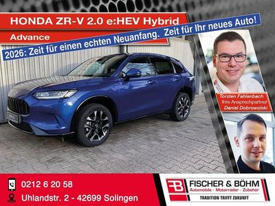 Blau Neu 2025 Honda ZR-V Advance SUV | 43.790 € (Etwas zu teuer)