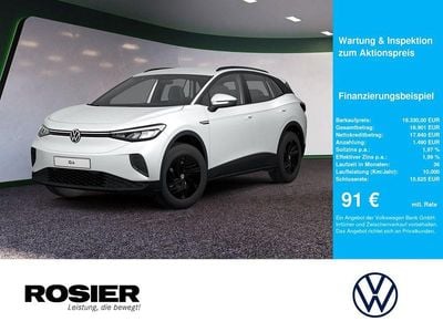 Gebraucht VW ID.4 Pure 108 kW (148 PS) 2022 Weiss / gletscherweiss SUV