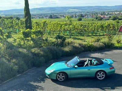 Gebraucht Porsche 911 Carrera Cabriolet 300 PS (220 kW) 1998 Grün Cabrio