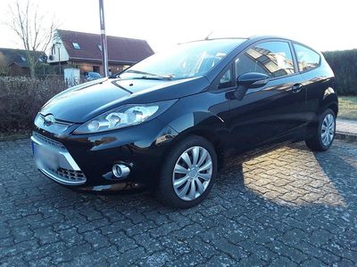 Gebraucht Ford Fiesta 60 PS (44 kW) 2009 Schwarz Kleinwagen