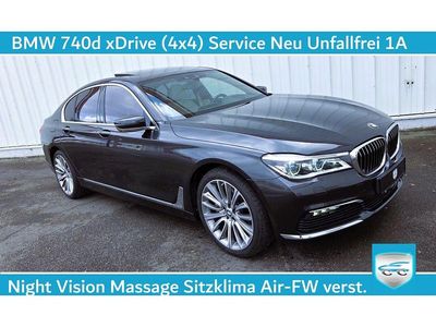 Gebraucht BMW 740 320 PS (235 kW) 2017 Sophistograu brill (metallic) Limousine