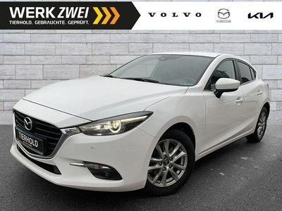 Gebraucht Mazda 3 Exclusive-Line 130 PS (95 kW) 2018 Arctic white Limousine
