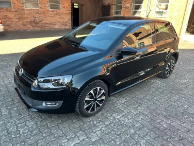 Gebraucht VW Polo Team 60 PS (44 kW) 2010 Schwarz Kleinwagen