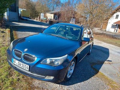 Gebraucht BMW 525 Sport Line 197 PS (144 kW) 2007 Blau Kombi