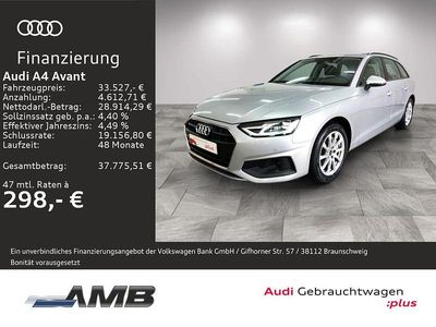 Gebraucht Audi A4 Ambiente 204 PS (150 kW) 2024 Florettsilber metallic Kombi