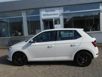 Gebraucht Skoda Fabia Style 95 PS (69 kW) 2021 Weiß Kleinwagen
