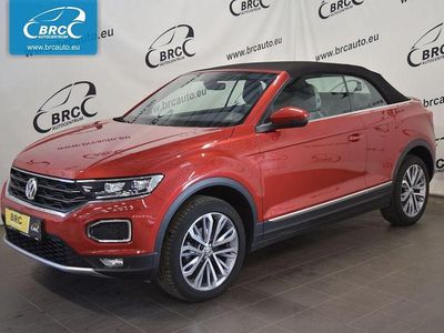 Gebraucht VW T-Roc Cabriolet 150 PS (110 kW) 2021 Rot Cabrio