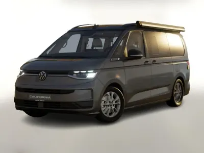 Neu VW T7 California 150 PS (110 kW) 2026 Indiumgrau metallic / dach: schw Van