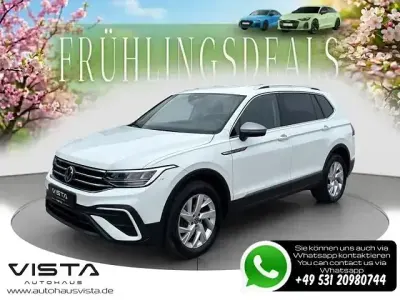Gebraucht VW Tiguan Allspace Business 150 PS (110 kW) 2022 Weiß SUV