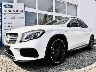 Używany Mercedes GLA45 AMG AMG 381 KM (280 kW) 2019 Biały SUV