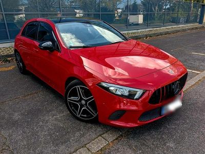 Usata Mercedes A200 Progressive 163 CV (119 kW) 2019 Rosso Berlina