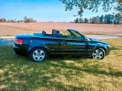 Gebraucht Audi A4 Cabriolet S-Line 164 PS (120 kW) 2008 Schwarz Cabrio