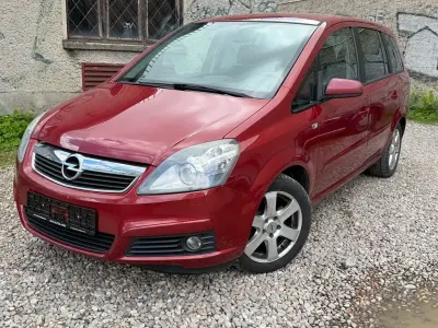 Gebraucht Opel Zafira Edition 150 PS (110 kW) 2006 Rot Van / Kleinbus