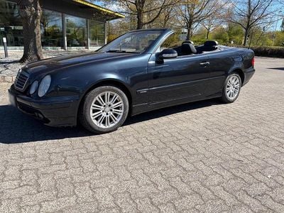 Brugt Mercedes CLK230 197 HK (144 kW) 2003 Blå Cabriolet