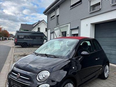Usata Fiat 500C 69 CV (50 kW) 2018 Nero Cabrio