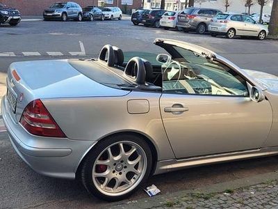 Gebraucht Mercedes SLK230 2001 Silber Cabrio
