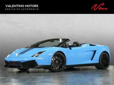 Bianco monocerus (hellblau fol Gebraucht 2009 Lamborghini Gallardo Cabrio | 146.900 € (Teuer)