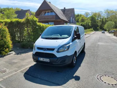 Gebraucht Ford Transit Custom 101 PS (74 kW) 2014 Weiß Van / Kleinbus
