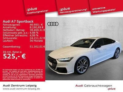 Gebraucht Audi A7 Sportback 299 PS (219 kW) 2023 Weiss Kleinwagen
