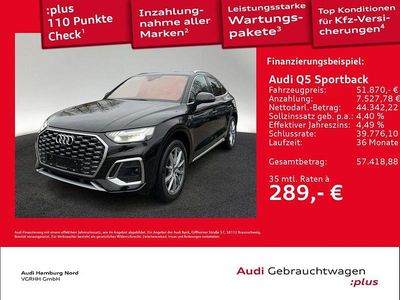 Gebraucht Audi Q5 Sportback S-Line 299 PS (219 kW) 2025 Schwarz SUV