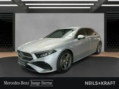 Brugt Mercedes A180 AMG 136 HK (100 kW) 2025 Sølv Sedan