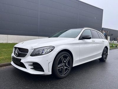 Gebraucht Mercedes C220 AMG line 194 PS (142 kW) 2019 Weiß Kombi