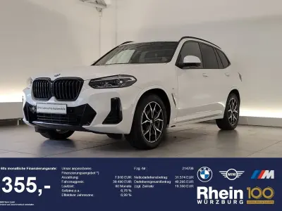 Gebraucht BMW X3 M Sport 184 PS (135 kW) 2023 Weiß SUV