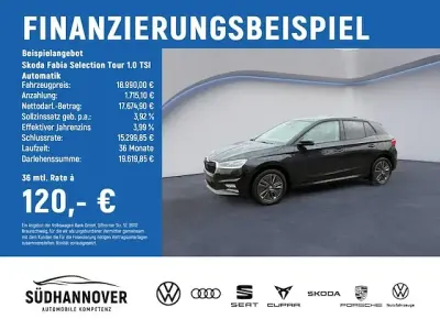 Gebraucht Skoda Fabia Tour 116 PS (85 kW) 2025 Schwarz Kleinwagen