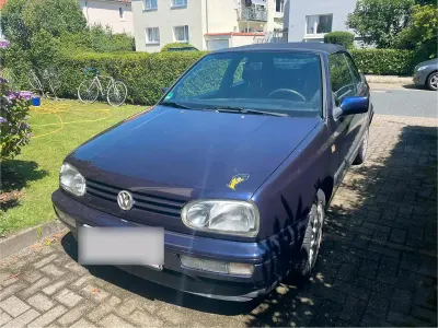 Gebraucht VW Golf Cabriolet Edition 75 PS (55 kW) 1995 Violet Cabrio