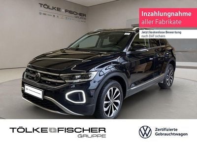 Gebraucht VW T-Roc Style 150 PS (110 kW) 2023 Deep black perleffekt (metallic) SUV