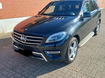 Blau Gebraucht 2015 Mercedes ML350 SUV | 19.750 € (Etwas zu teuer)