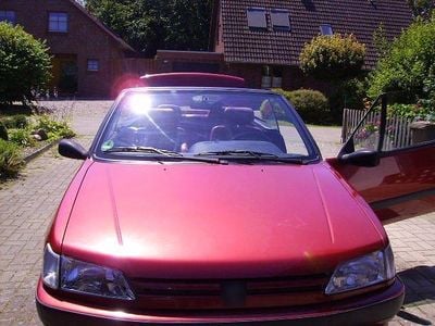Gebraucht Peugeot 306 Cabriolet 101 PS (74 kW) 1994 Rot Cabrio