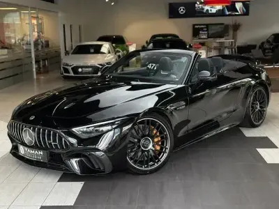 Gebraucht Mercedes SL63 AMG Premium Plus 585 PS (430 kW) 2023 Obsidianschwarz Cabrio
