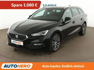 Gebraucht Seat Leon XCELLENCE 150 PS (110 kW) 2020 Schwarz Kombi